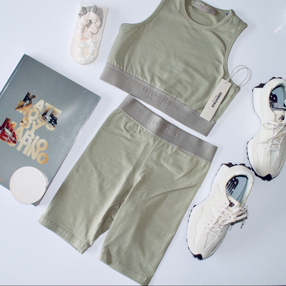 FEAR OF GOD ESSENTIALS ‘Seafoam’ Sport Short